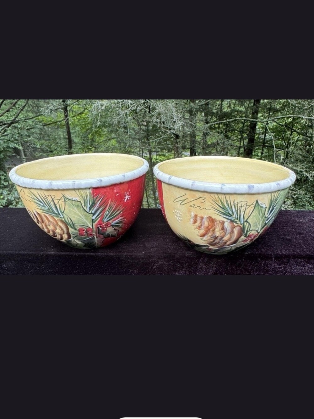 Certified International Holiday Bowl Set